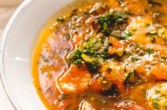 a melhor sopa de peixe