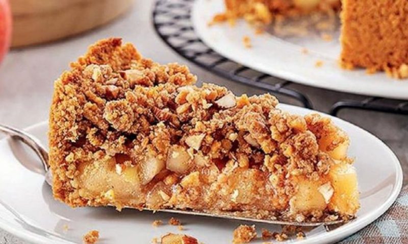 crumble de maçã