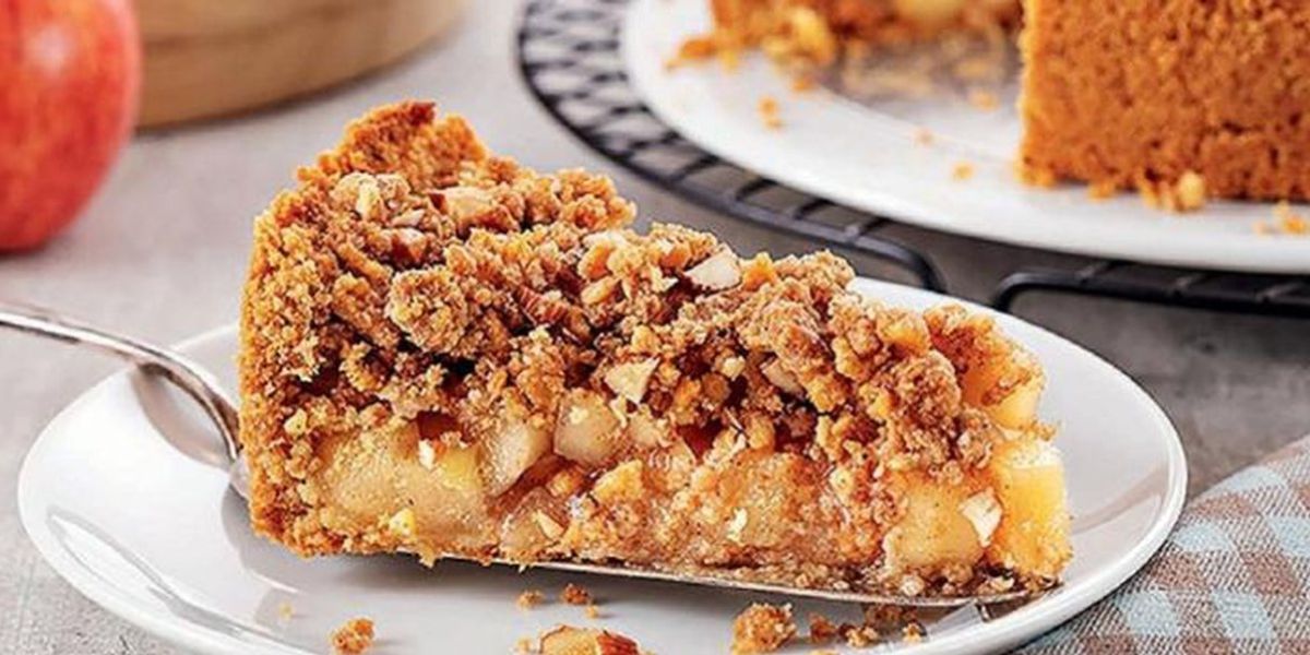 crumble de maçã